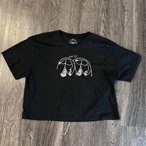 Unity Skateboards Buds Crop Top T-Shirt